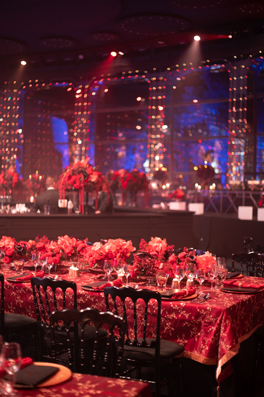 Rony fleur decoration for a luxury wedding in salle des etoiles in Monaco for an indian wedding party